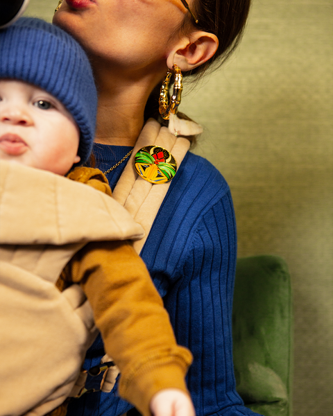Uniin Velvet Designer Baby Carrier
