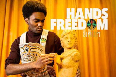Hands freedom with this Uniin designer baby carrier