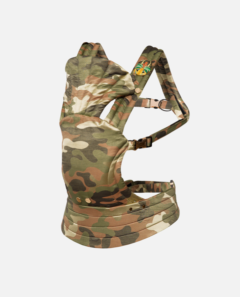 Camouflage Print Baby Carrier | Print Baby Carrier | Silk | UNIIN BABY