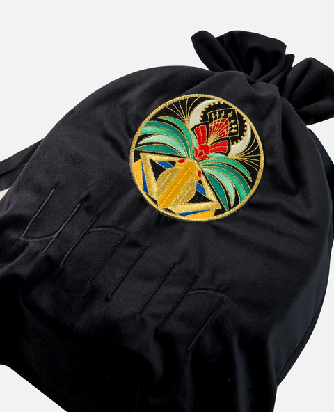 Embroidered Velvet Baby Carrier | Velvet Baby Carrrier | UNIIN BABY