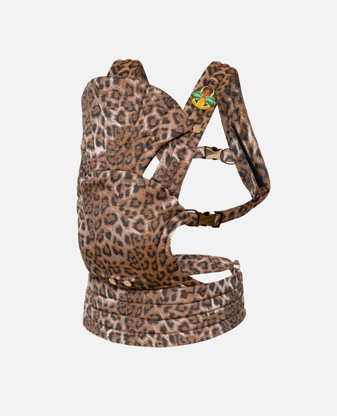 Leopard Print Baby Carrier | Jacky Anderson | Animal Print Baby Carrier | UNIIN BABY